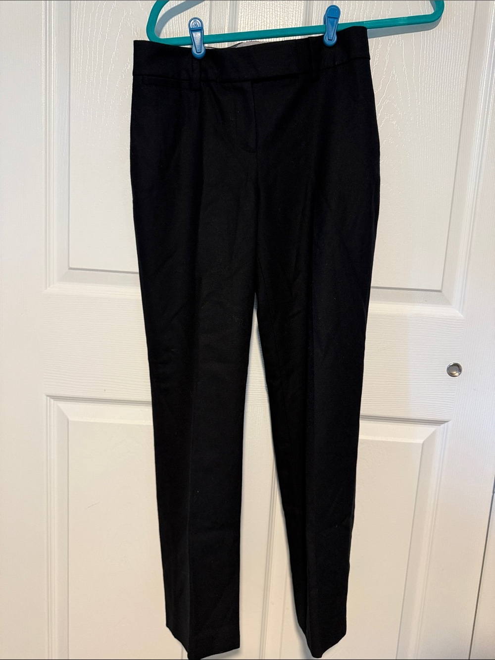 Boden Black Slim Wool Pants 8 Regular NWT